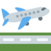 Twitter里的飞机起飞emoji表情