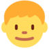 Twitter里的男孩emoji表情