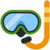 Twitter里的潜水面罩emoji表情