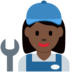 Twitter里的女机械工：深色肤色emoji表情