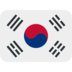Twitter里的国旗:韩国emoji表情