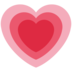 Twitter里的成长的心emoji表情