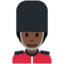 Twitter里的警卫:深色肤色emoji表情