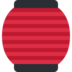 Twitter里的红纸灯笼emoji表情