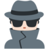 Twitter里的男侦探:浅肤色emoji表情