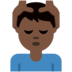 Twitter里的男士按摩:深色肤色emoji表情