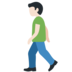 Twitter里的行走的男人:浅肤色emoji表情