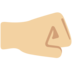 Twitter里的右拳：中浅肤色emoji表情
