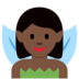 Twitter里的女仙女：深色肤色emoji表情