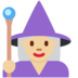 Twitter里的女法师:中浅肤色emoji表情
