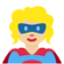 Twitter里的女超人:中浅肤色emoji表情