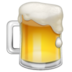 WhatsApp里的啤酒杯emoji表情