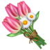 WhatsApp里的花束emoji表情