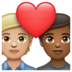 WhatsApp里的情侣: 成人成人中等-浅肤色中等-深肤色emoji表情