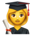 WhatsApp里的女学生emoji表情