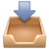 WhatsApp里的收件箱托盘emoji表情