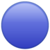 WhatsApp里的蓝色圆圈emoji表情