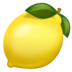 WhatsApp里的柠檬emoji表情