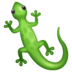 WhatsApp里的蜥蜴emoji表情