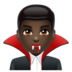 WhatsApp里的吸血鬼：深色肤色emoji表情