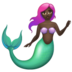 WhatsApp里的美人鱼:深色肤色emoji表情