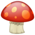 WhatsApp里的蘑菇emoji表情