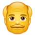 WhatsApp里的老人emoji表情