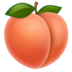 WhatsApp里的桃emoji表情