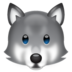WhatsApp里的狼emoji表情