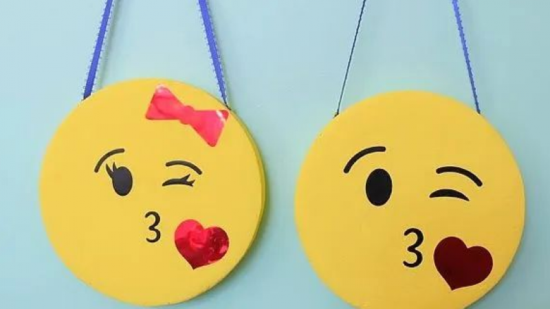 手工一 | 我一见你就笑，多组表情包DIY让人喜欢到停不下来