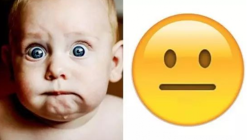 emoji模仿秀，萌娃各个都是表情帝