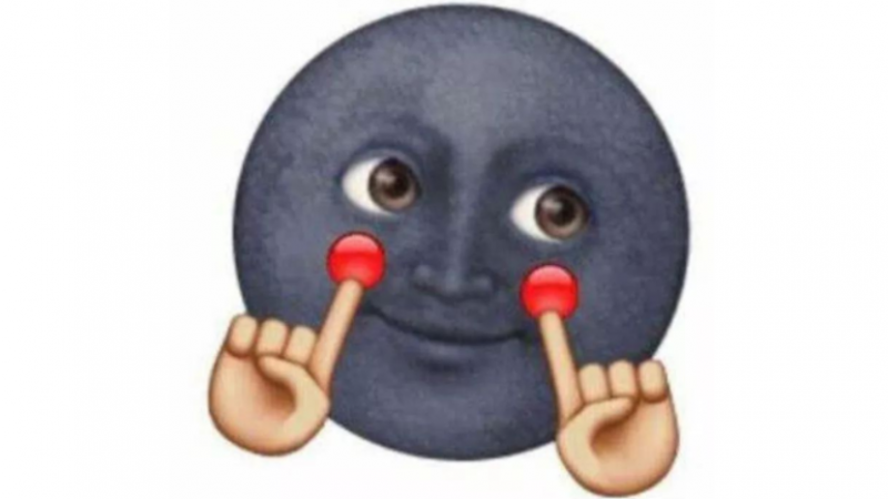超搞笑的emoji化妆表情，开始怀疑人生