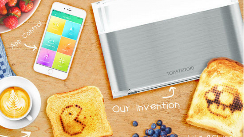 这台面包打印机,让你的面包能烤出 emoji 表情!缩略图