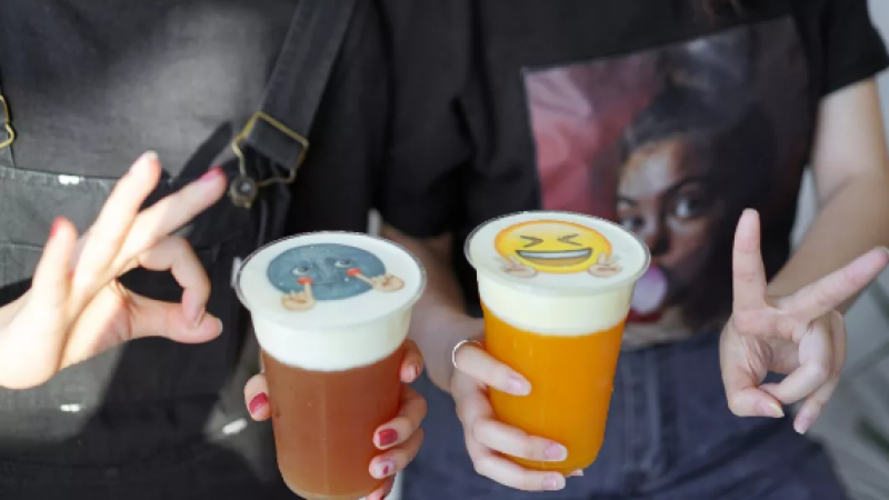 第1杯emoji表情茶面世了！缩略图