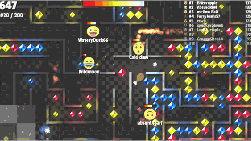 Emoji版本的吃豆子，可以抛弃单机的贪吃蛇了！