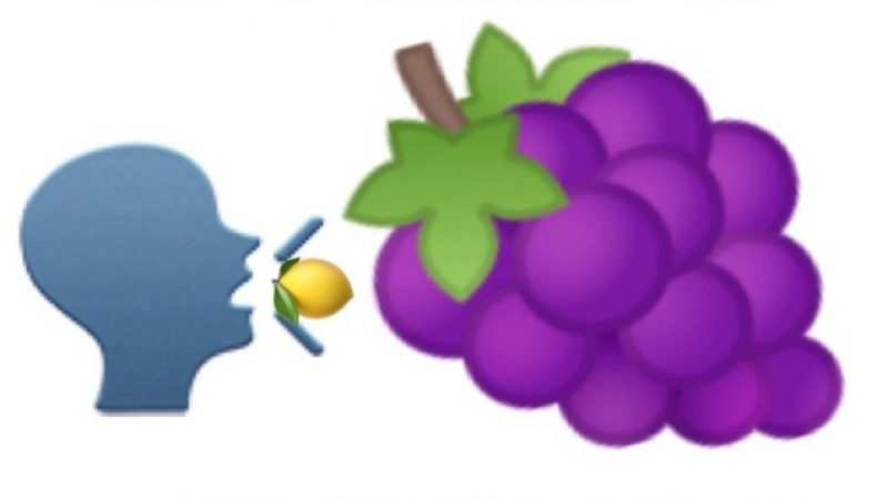 emoji小葡萄表情包|吃不到葡萄，不要说葡萄酸缩略图