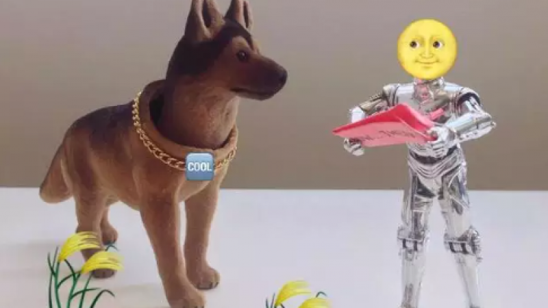 太会玩了，看他玩转你的emoji表情包