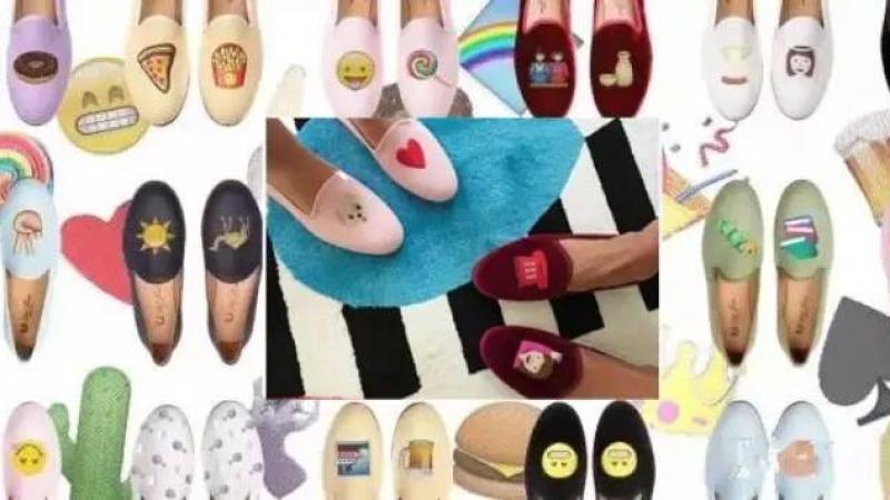 emoji表情穿脚上，有萌不卖才可耻！