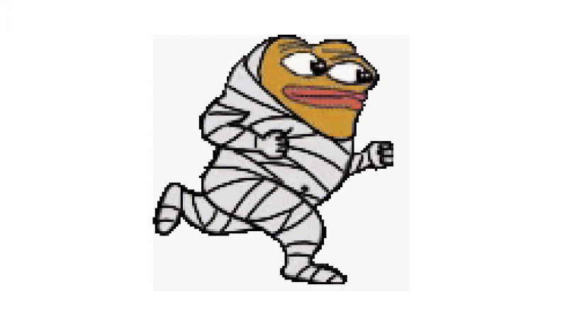 万圣节表情包 | 悲伤蛙万圣节限定版缩略图